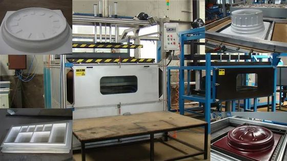 kaufen Polyethylen-Benktop-Roto-Molder-Maschine mit einer Kapazität von 500 bis 1000 Liter Online-Herstellung