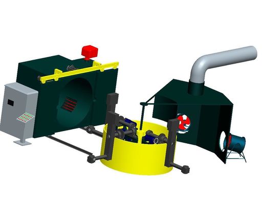 kaufen 500-1000 Liter Kapazität Roto Molder Maschine 10-20 Zyklen/h Online-Herstellung