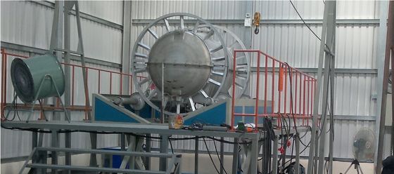kaufen Elektrische Rock And Roll Rotationsformung Wasserspeicher Tank Maschine Herstellung Warmluft Zirkulation Online-Herstellung