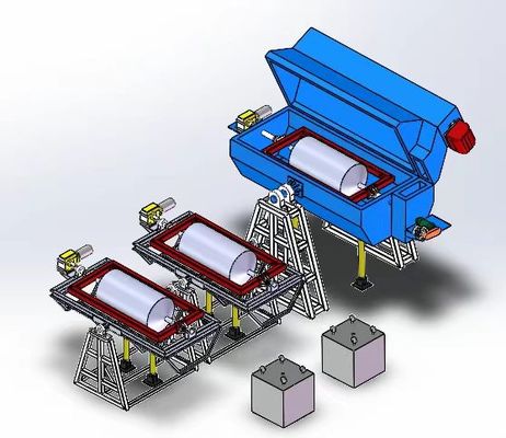 kaufen Automatische Temperaturkontrolle, benutzerdefinierte Rotationsformung 500-1000L 3 Phase 380V 50Hz Online-Herstellung