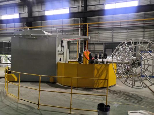 Qualität  Tower Rotary Shuttle Rotomolding Machine Efficient Flexible usine