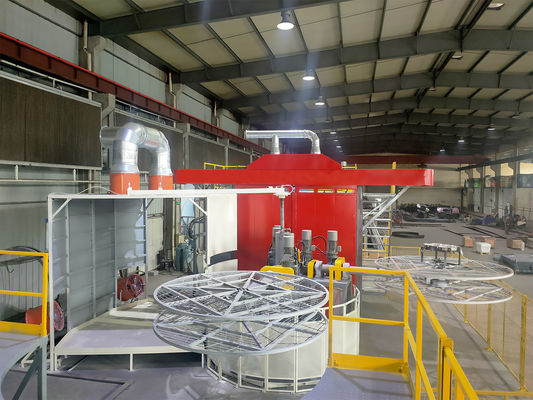 Polyethylen Turm Rotationsformgeräte PLC-Steuerungssystem 1000 Liter