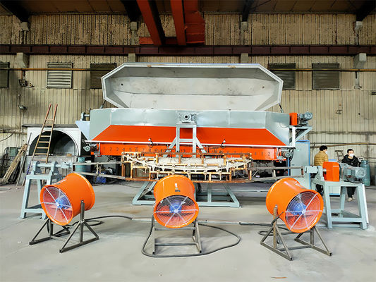 Steuerbare Drehgeschwindigkeit Rotationsformmaschine vollautomatisch