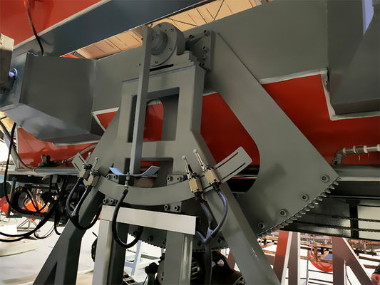 PLC-gesteuerte Rotationsformmaschine mit Warmluftzirkulation