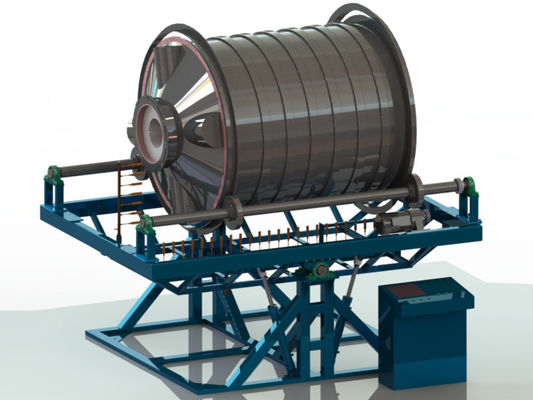 Anpassungsfähige Rock And Roll Rotationsformmaschine Wasserbehälter Herstellmaschine 50-1000L
