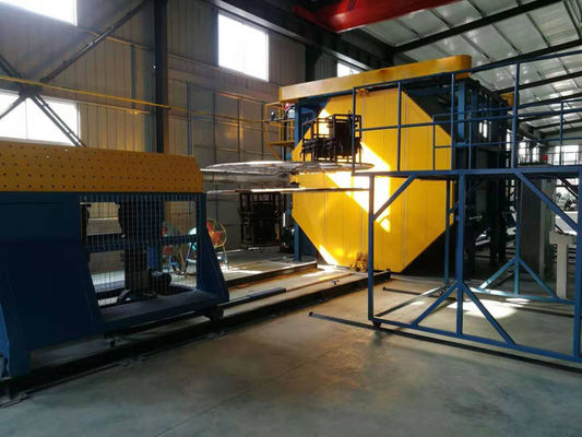 Geschwindigkeit Rotomolding-Maschine mit 1,2m Arm / 2,5m Arm 7,5KW 100mm/s