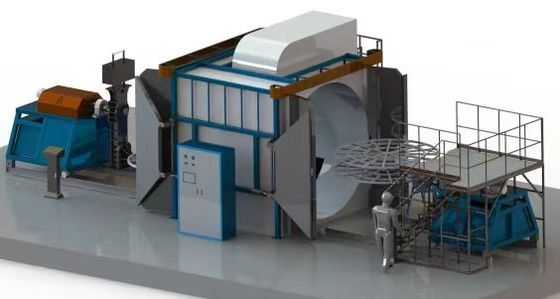 Elektrische / Gasheizung Roto-Formmaschine 3 Phase 380V 50Hz