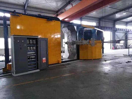 Automatische PLC-gesteuerte Rotationsformmaschine zur Kühlung von Aluminiumformen