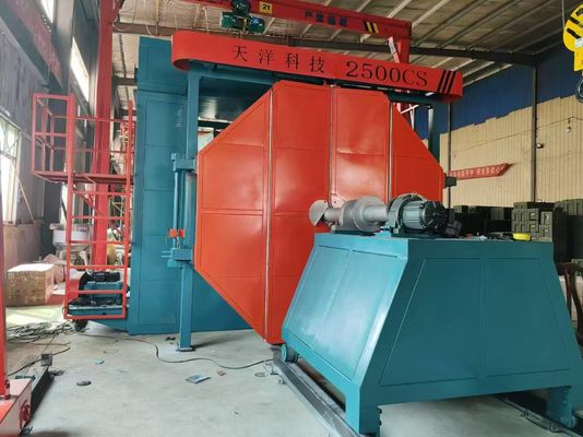 2500 Automatische Rotationsformmaschine Automatische Kunststoffformmaschine