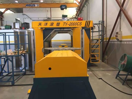 Schaltmaschine für die Rotationsformung Kunststoff-Hohlformmaschine Automatische Rotationsformmaschine mit variable Geschwindigkeitssteuerung