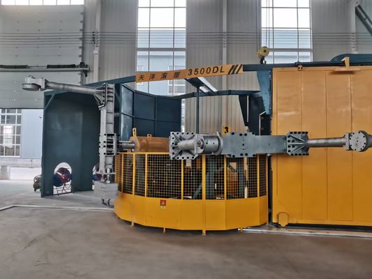 Schnelle dreiarmige Roto-Form-Maschine