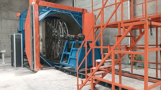Die Doppel-Arm-Shuttle-Rotomolding-Maschine Eine flexible Lösung für große Kunststoffprodukte mit anpassbarer Formfähigkeit