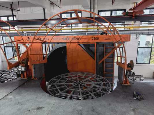 Roto-Injektionsmaschine mit drei Armen